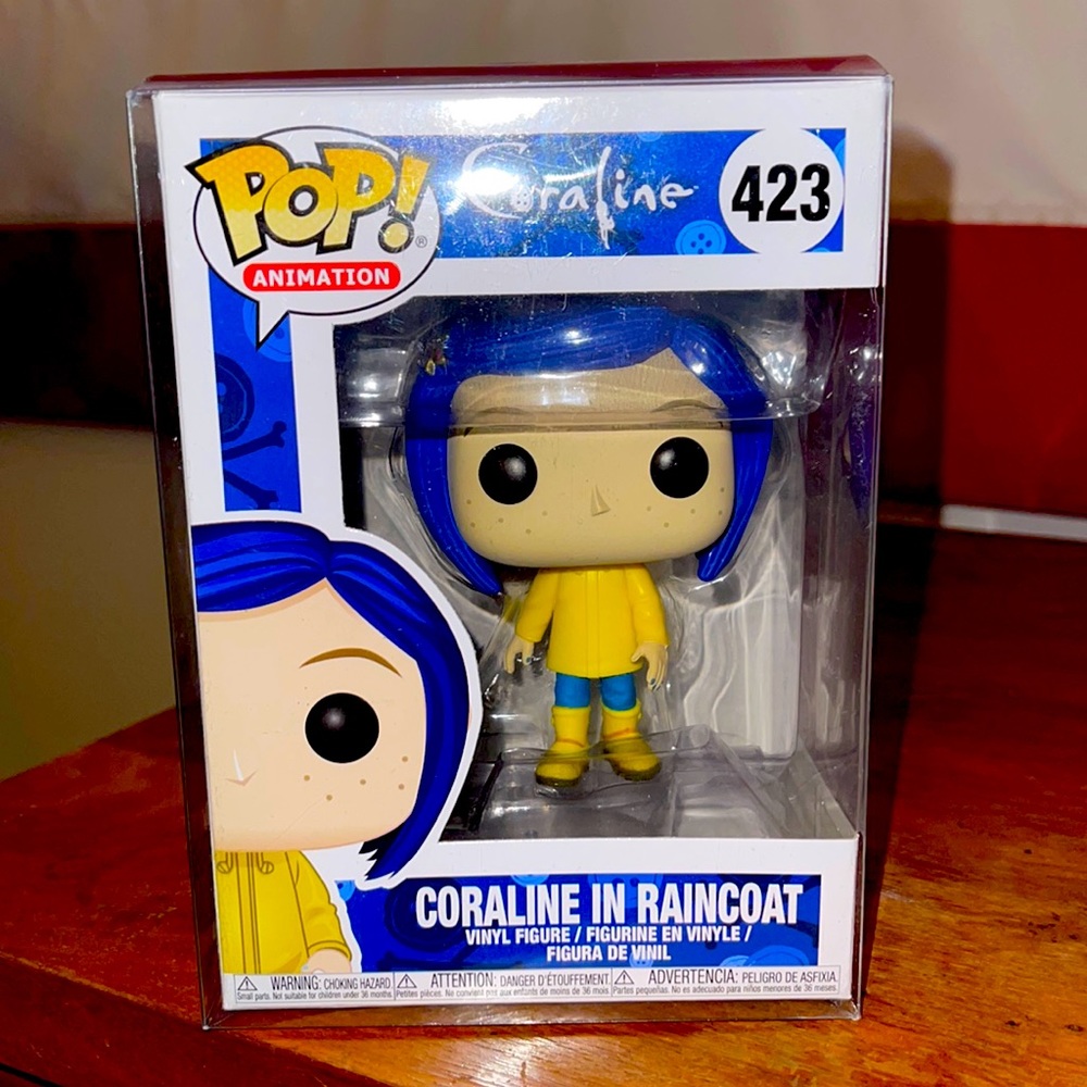 Pops Coraline in Raincoat